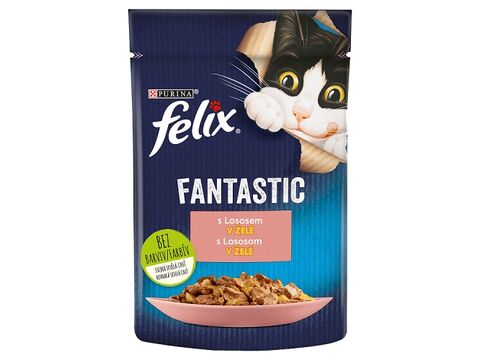 Felix fantastic losos v želé 85 g kapsa 