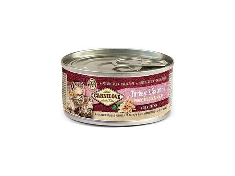 Carnilove WMM Turkey & Salmon for kittens 100 g  