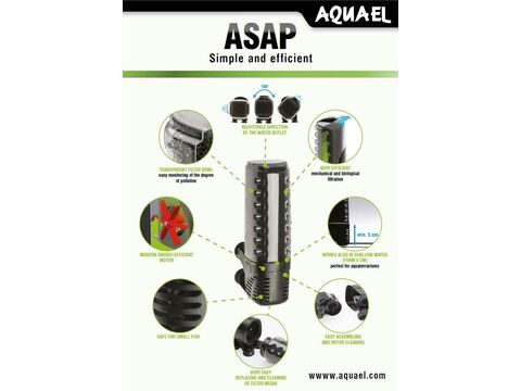Aquael filtr asap 500