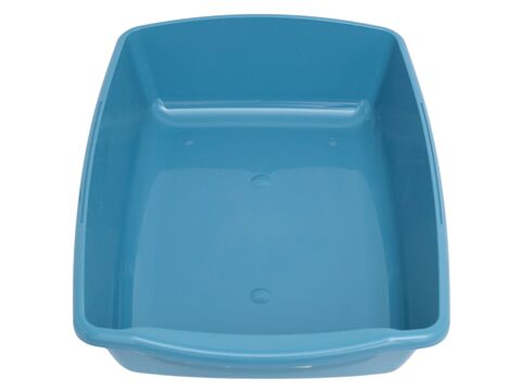 Aquael toaleta pro kočky klasik modrá 38 x14 x 52,5 cm