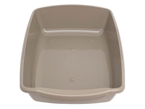 Aquael WC pro kočky klasik hnědá 38 x14 x 52,5 cm