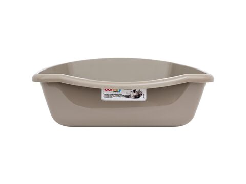 Aquael WC pro kočky klasik hnědá 38 x14 x 52,5 cm