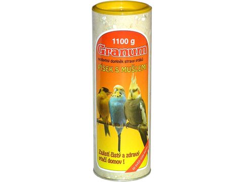Granum písek 1100 g tuba pro ptáky
