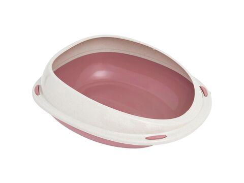 Aquael WC pro kočky MED růžová 40 x 17 x 50 cm