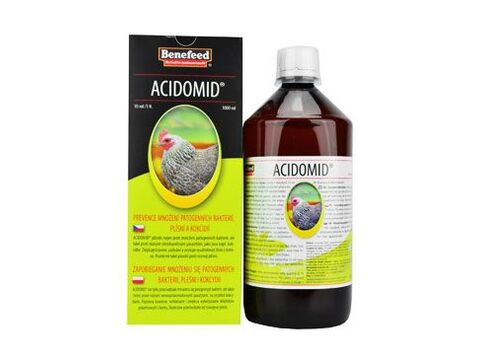 Benefeed Acidomid D pro drůbež 500 ml