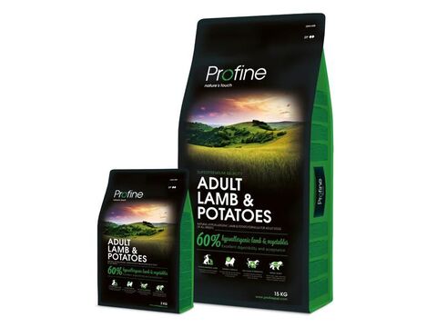 Profine Adult lamb & potatoes 15 kg + 3 kg 13.531 