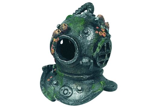 Karlie helma potápěče 13 x 13 x 16,5 cm se vzduchovadlem akvarijní dekorace