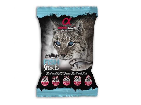 Alpha Spirit Cat Fish Snacks 50 g ryby,kuře,játra 16.055