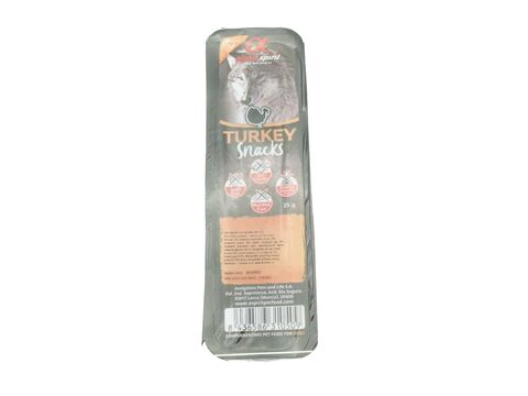 Alpha Spirit Dog Turkey Snacks 35 g krůta,kuře,ryby 16.019 exp. 12/2022