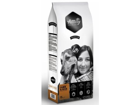 Amity premium dog Adult lamb & rice 15 kg   