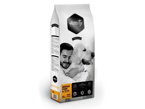 Amity premium dog Adult Iberian pork & rice 15 kg