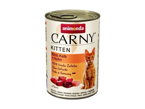 Animonda carny Kitten hovězí kuřecí tele 400 g  exp. 11/2023