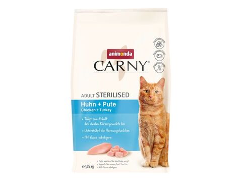 Animonda Carny Sterilised - kuře + krůta 1,75 kg