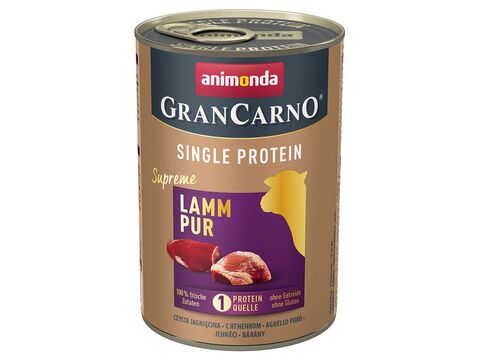 Animonda GranCarno Single Protein čisté jehněčí 400 g 