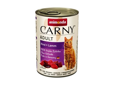 Animonda carny cat hovězí a jehně 400 g 