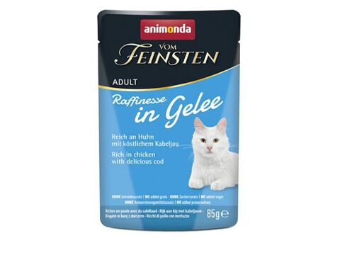 Animonda VF Raffinesse in Jelly - kuře a treska , 85 g kapsa