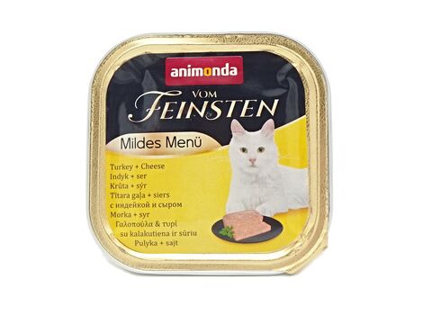 Animonda Vom Feinsten cats krůta a sýr 100 g paštika pro kastráty doprodej