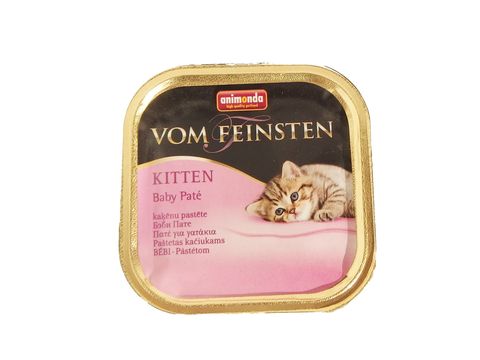 Animonda Vom Feinsten Kitten Baby Paté hovězí a kuře 100 g paštika