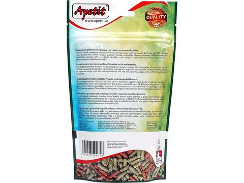 Apetit Turtle color stick pro suchozemské a vodní želvy 120 g sáček  