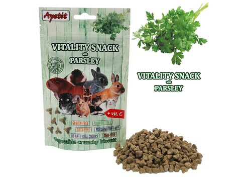 Apetit Vitality Snack with Parsley 80 g pro hlodavce petrželová nať