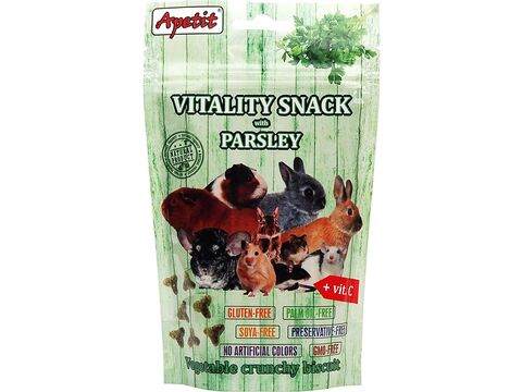 Apetit Vitality Snack with Parsley 80 g pro hlodavce petrželová nať