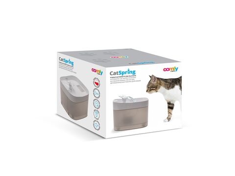 Aquael automatická fontána pro kočky comfy 19 x 20,5 x 20,5 cm 2,5l