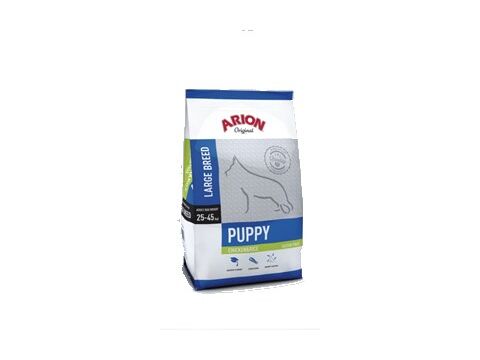 Arion Puppy Large Breed chicken & rice 12 kg + barel na krmivo  