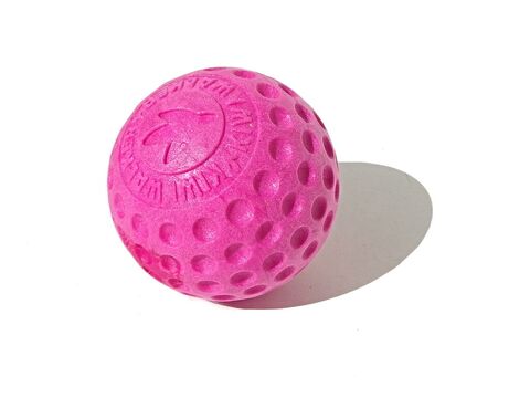 Kiwi Walker hračka pro psa plovací míček z TPR pěny, průměr 7 cm růžová