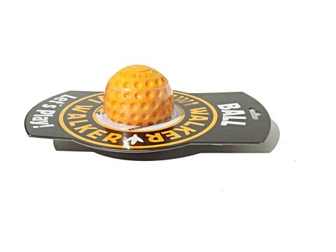 Kiwi Walker hračka pro psa plovací míček z TPR pěny, průměr 7 cm oranžová
