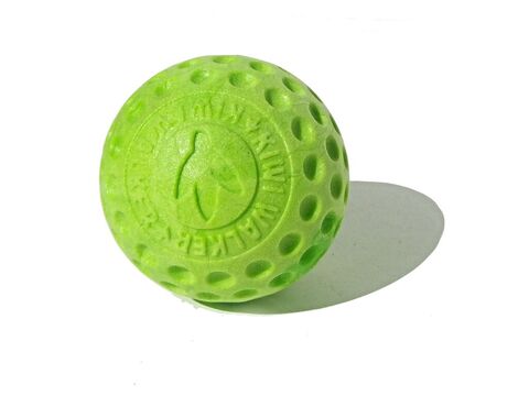 Kiwi Walker hračka pro psa plovací míček z TPR pěny, průměr 7 cm zelená