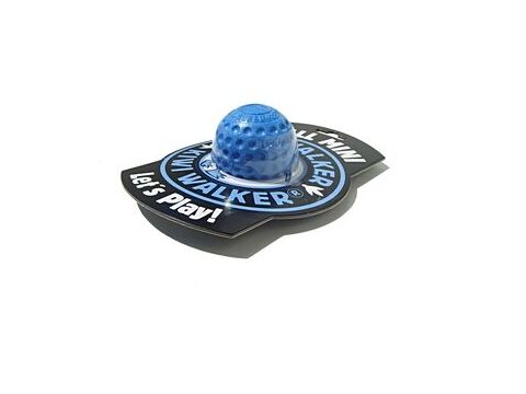Kiwi Walker hračka pro psa plovací míček z TPR pěny, průměr 5 cm modrá