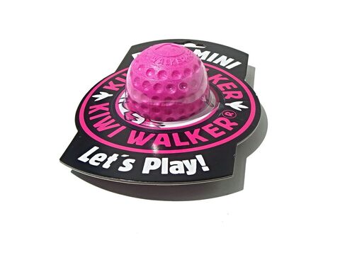 Kiwi Walker hračka pro psa plovací míček z TPR pěny, průměr 5 cm růžová
