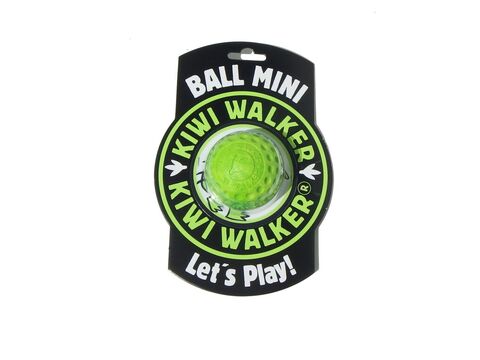 Kiwi Walker hračka pro psa plovací míček z TPR pěny, průměr 5 cm zelená