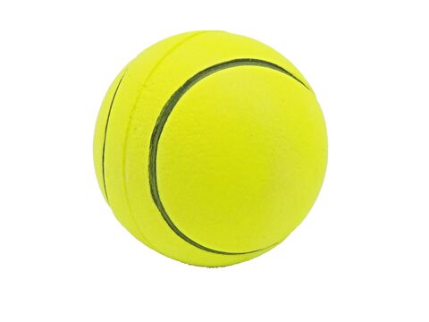 Tatrapet hračka pro psa míček průměr 9 cm, polotvrdý, žlutý