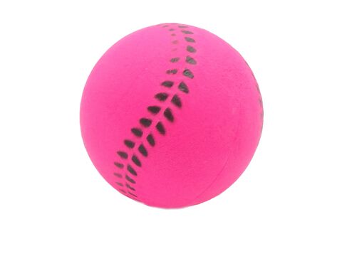 Tatrapet hračka pro psa míček průměr 9 cm, polotvrdý, růžový