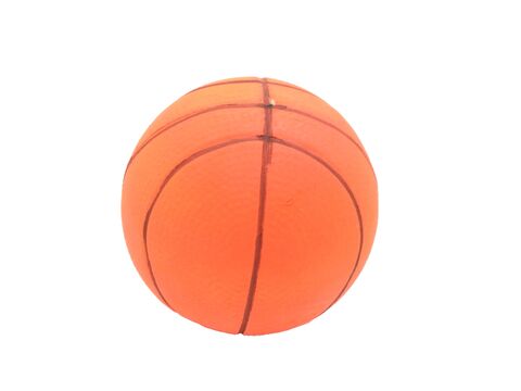Tatrapet hračka pro psa míček průměr 9 cm, polotvrdý, oranžový