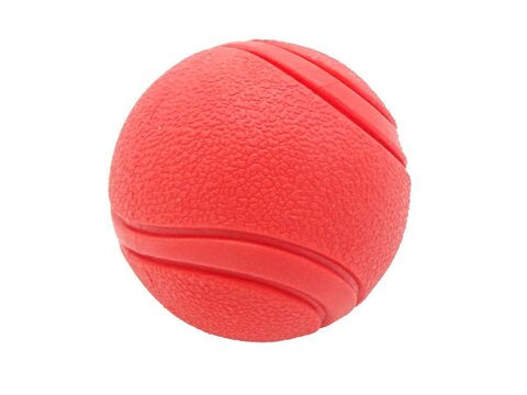 Magnum hračka pro psa míček 7 cm tvrdá guma červená