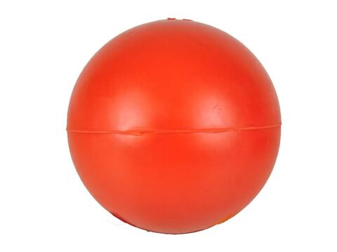 Flamingo hračka pro psa míč průměr 9 cm tvrdá guma červená