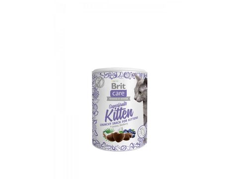 Brit Care Kitten snack Superfruits 100 g  kokos a borůvky 16.629