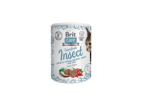 Brit Care Cat snack Superfruits Insect 100 g