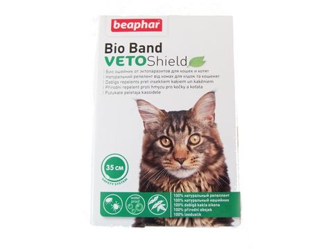 Bio band plus obojek 35 cm pro kočky antiparazitní doprodej