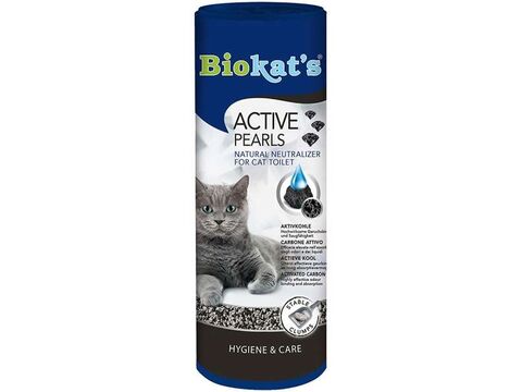 Biokat"s Active Pearls deodorante do WC 700 ml s aktivním uhlím