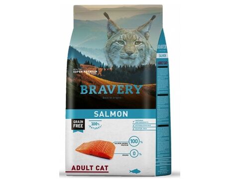Bravery Cat STERELIZED salmon 7 kg