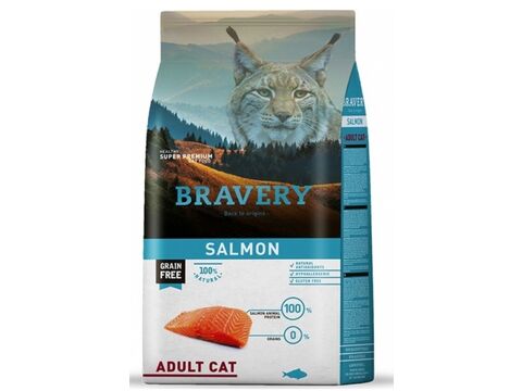 Bravery Cat STERELIZED salmon 2 kg
