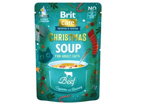 Brit Care Cat Christmas Beef Soup 75 g polévka