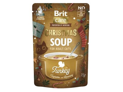 Brit Care Cat Christmas Turkey Soup 75 g polévka