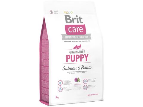 Brit Care Puppy All Breed Grain Free Salmon & Potato 3 kg  13.449 