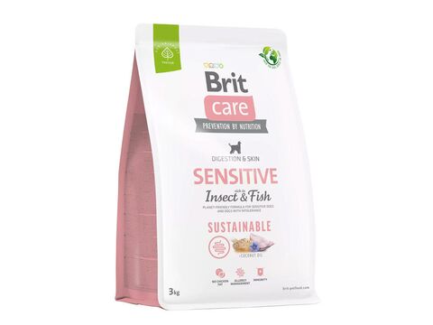 Brit Care Dog Sustainable Sensitive 3 kg insect + fish