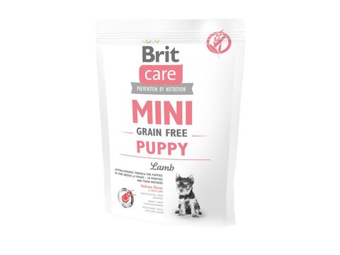 Brit Care Puppy mini Grain Free Lamb 400 g granule 