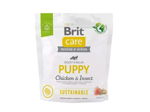 Brit Care Dog Sustainable Puppy 1 kg chicken + insect 